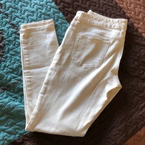The Limited Denim 917 off white skinny jeans